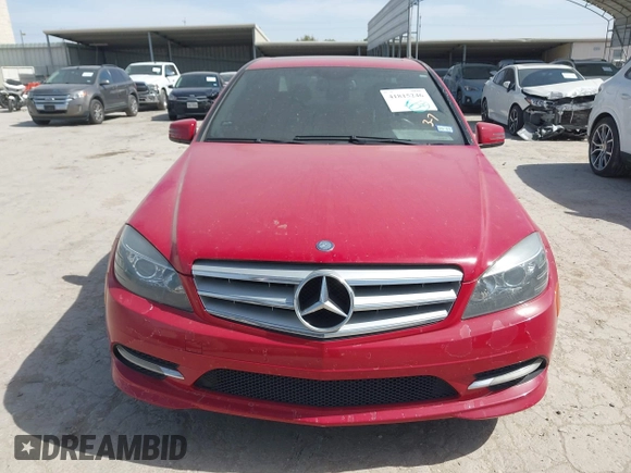 2011 Mercedes-Benz C 300 Sport with VIN WDDGF5EB2BR154282, listed as a IAAI auction lot 41815246 with 140,750 mi miles and . Bid and sale history available at carsss.com. Image 12.