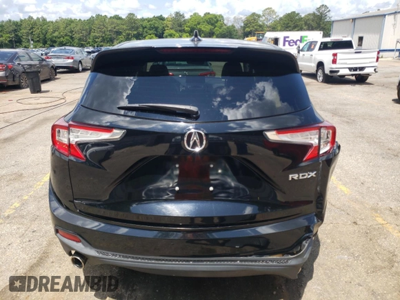 2019 Acura RDX with VIN 5J8TC1H30KL009924, listed as a Copart auction lot 59441015 with 70,487 mi miles and Salvage title. Bid and sale history available at DreamBid. Image 6.