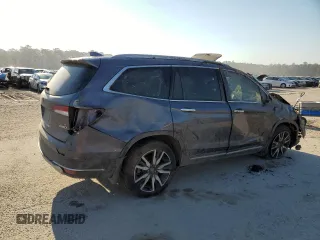2021 Honda Pilot Elite with VIN 5FNYF6H06MB041491, listed as a Copart auction lot 46832545 with 95,769 mi miles and Salvage Title. Bid and sale history available at carsss.com. Image 3.