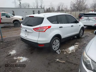 2014 Ford Escape S with VIN 1FMCU0F73EUB09490, listed as a IAAI auction lot 41557088 with 247,187 mi miles. Bid and sale history available at carsss.com. Image 4.