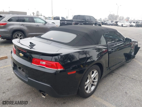 2014 Chevrolet Camaro LT with VIN 2G1FB3D36E9271726, listed as a IAAI auction lot 41493244 with 80,934 mi miles. Bid and sale history available at carsss.com. Image 4.