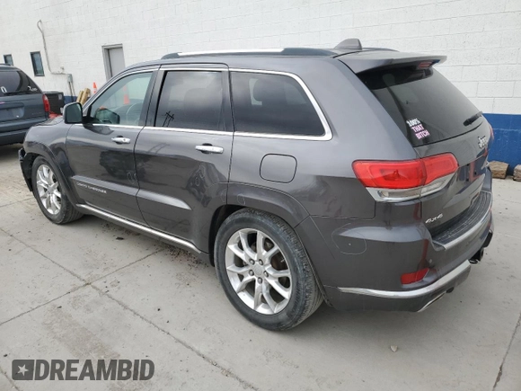 2014 Jeep Grand Cherokee Summit с VIN 1C4RJFJG4EC427075, выставлен на аукционе Copart как лот 49504095 с пробегом 147 342 миль миль и Списание • Salvage title. История ставок и продаж доступна на DreamBid. Изображение 2.