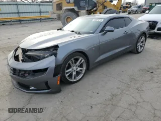 2020 Chevrolet Camaro 1LT with VIN 1G1FB1RSXL0129049, listed as a Copart auction lot 43091213 with 52,886 mi miles. Bid and sale history available at carsss.com. Image 1.