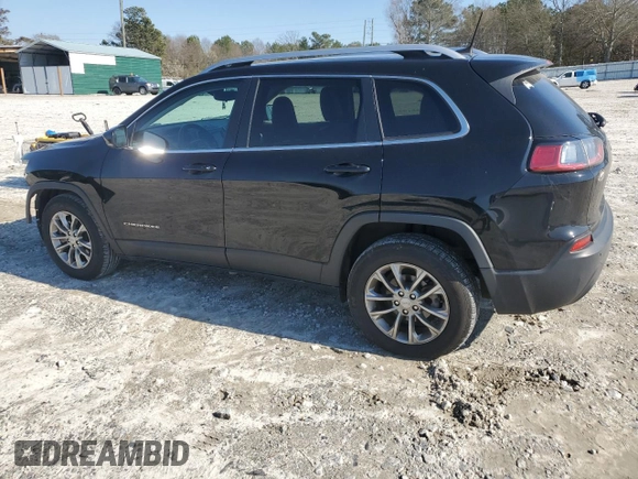 2021 Jeep Cherokee Altitude with VIN 1C4PJLLB9MD112353, listed as a Copart auction lot 48692805 with 93,074 mi miles and Salvage Title. Bid and sale history available at carsss.com. Image 2.