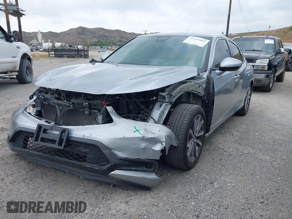 2024 Acura Integra with VIN 19UDE4H23RA027105, listed as a IAAI auction lot 42195084 with 12,419 mi miles and . Bid and sale history available at DreamBid. Image 2.