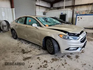 2017 Ford Fusion Hybrid Titanium with VIN 3FA6P0RUXHR154907, listed as a Copart auction lot 61295105 with 163,862 mi miles and Salvage title. Bid and sale history available at DreamBid. Image 4.