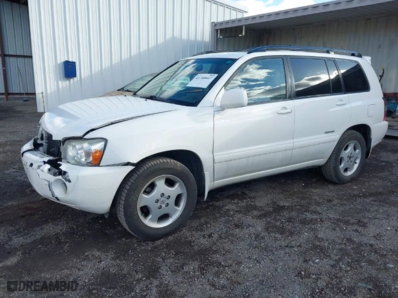 2007 Toyota Highlander w/3rd Row with VIN JTEEP21AX70209966, listed as a IAAI auction lot 41740667 with 113,262 mi miles. Bid and sale history available at carsss.com. Image 2.