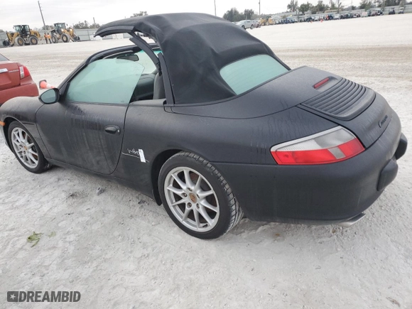 2002 Porsche 911 Carrera with VIN WP0CA299X2S651800, listed as a Copart auction lot 76811784 with 0 miles and Salvage Title. Bid and sale history available at carsss.com. Image 2.