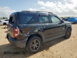 2021 Ford Bronco Sport Big Bend with VIN 3FMCR9B6XMRA88985, listed as a Copart auction lot 61569295 with 50,999 mi miles and Salvage title. Bid and sale history available at DreamBid. Image 3.