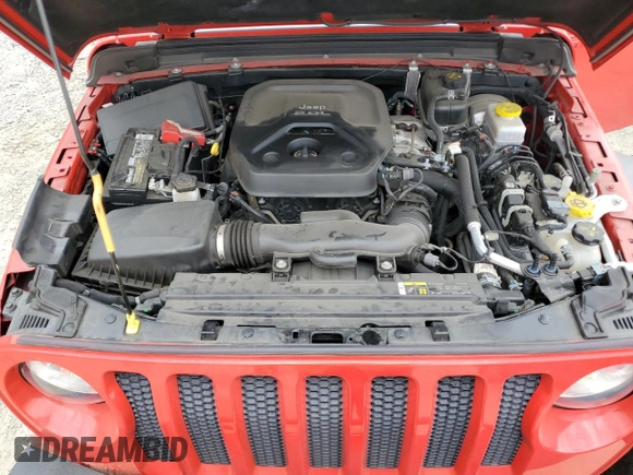 2019 Jeep Wrangler Unlimited Sport S with VIN 1C4HJXDN5KW653583, listed as a Copart auction lot 54567245 with 70,873 mi miles and Salvage title. Bid and sale history available at DreamBid. Image 12.