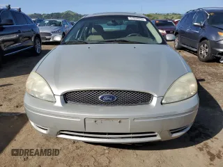 2007 Ford Taurus SEL with VIN 1FAFP56U17A172447, listed as a Copart auction lot 51858055 with Not Provided miles and Salvage Title. Bid and sale history available at DreamBid. Image 5.