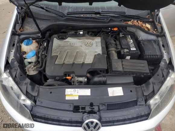 2012 Volkswagen Golf TDI w/Tech Pkg with VIN WVWMM7AJ4CW152080, listed as a Copart auction lot 50869905 with 135,844 mi miles and Salvage Title. Bid and sale history available at carsss.com. Image 11.