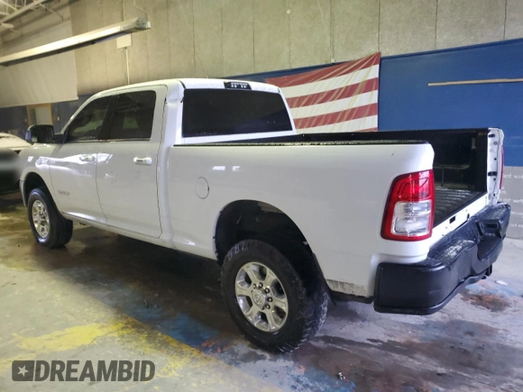 2019 Ram 2500 Big Horn with VIN 3C6UR5DJ5KG699123, listed as a Copart auction lot 88350115 with 261,067 mi miles and Clean Title. Bid and sale history available at carsss.com. Image 2.