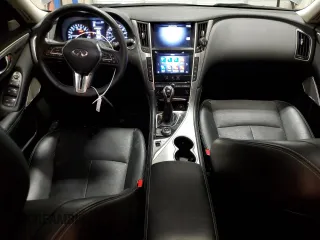2023 Infiniti Q50 Luxe with VIN JN1EV7BP9PM512226, listed as a Copart auction lot 56002275 with 29,865 mi miles and Salvage title. Bid and sale history available at DreamBid. Image 8.