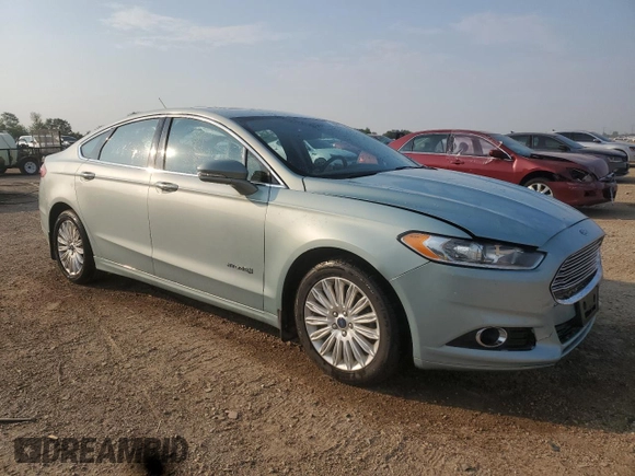 2014 Ford Fusion SE Hybrid with VIN 3FA6P0LU4ER106386, listed as a Copart auction lot 59627565 with 105,855 mi miles and Salvage title. Bid and sale history available at DreamBid. Image 4.