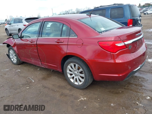 2012 Chrysler 200 Touring with VIN 1C3CCBBG4CN151574, listed as a IAAI auction lot 41796727 with 100,784 mi miles. Bid and sale history available at carsss.com. Image 3.