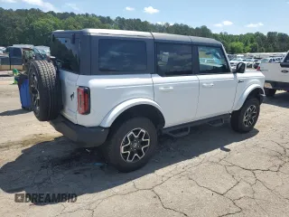 2024 Ford Bronco Outer Banks with VIN 1FMDE8BH6RLB02611, listed as a Copart auction lot 55033275 with 8,590 mi miles and Salvage title. Bid and sale history available at DreamBid. Image 3.