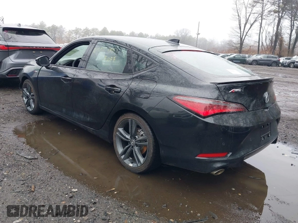 2024 Acura Integra Technology with VIN 19UDE4H63RA019931, listed as a IAAI auction lot 41953298 with 2,130 mi miles and . Bid and sale history available at DreamBid. Image 3.
