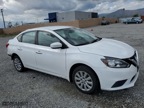 2017 Nissan Sentra SV with VIN 3N1AB7AP8HL716178, listed as a Copart auction lot 51495735 with 56,485 mi miles and Salvage Title. Bid and sale history available at carsss.com. Image 4.