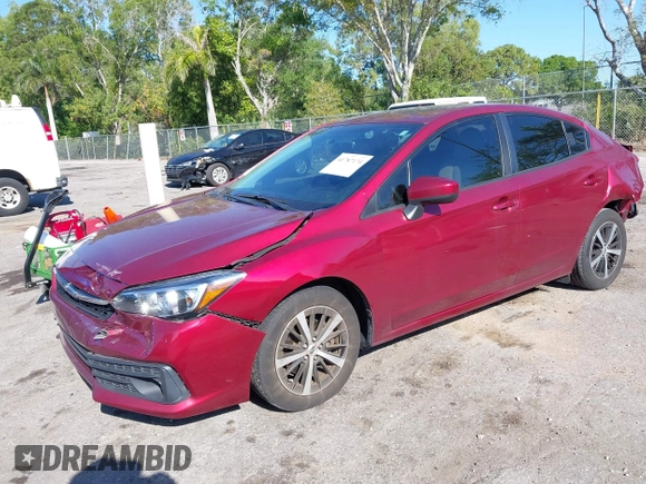 2022 Subaru Impreza Premium with VIN 4S3GKAD63N3606055, listed as a IAAI auction lot 41787174 with 37,512 mi miles and . Bid and sale history available at DreamBid. Image 18.