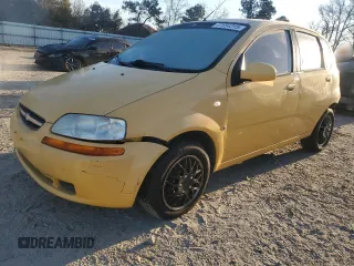 2008 Chevrolet Aveo LS with VIN KL1TD666X8B151824, listed as a Copart auction lot 47694315 with 136,425 mi miles and Clean Title. Bid and sale history available at DreamBid. Image 1.