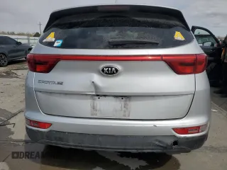 2018 Kia Sportage LX z VIN KNDPMCAC5J7381334, wystawiony jako Copart lot #49881355 z przebiegiem 80 911 mil mil oraz Szkoda całkowita • Salvage title. Historia ofert i sprzedaży dostępna na DreamBid. Obrazek 6.