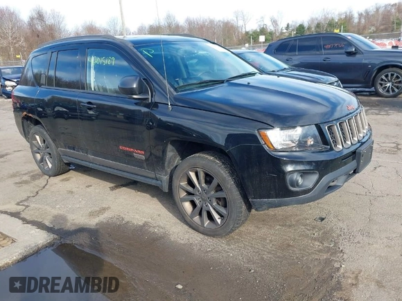 2016 Jeep Compass Sport with VIN 1C4NJDBB4GD729730, listed as a IAAI auction lot 42015189 with 131,386 mi miles and . Bid and sale history available at DreamBid. Image 1.