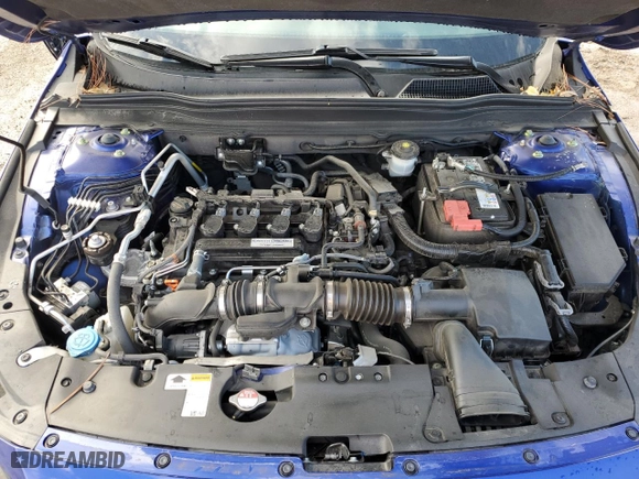 2019 Honda Accord Sedan Sport 1.5T with VIN 1HGCV1F3XKA101048, listed as a Copart auction lot 84796114 with 0 mi miles and Salvage Title. Bid and sale history available at carsss.com. Image 11.