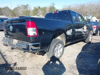 2022 Ram 1500 Big Horn with VIN 1C6RREBG0NN398834, listed as a IAAI auction lot 41580763 with 100,523 mi miles and . Bid and sale history available at DreamBid. Image 4.