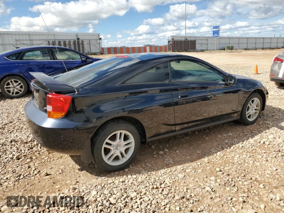 2000 Toyota Celica GT with VIN JTDDR32T0Y0007252, listed as a Copart auction lot 55377905 with 135,366 mi miles and Clean Title. Bid and sale history available at carsss.com. Image 3.