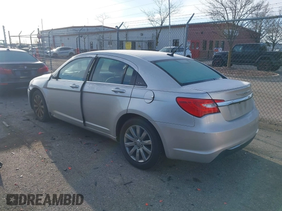 2012 Chrysler 200 Touring with VIN 1C3CCBBB0CN100240, listed as a IAAI auction lot 41870055 with 112,873 mi miles. Bid and sale history available at carsss.com. Image 3.