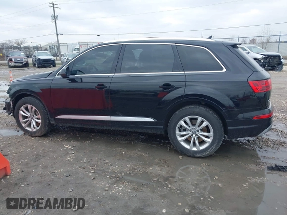 2018 Audi Q7 Premium Plus with VIN WA1LAAF71JD034960, listed as a IAAI auction lot 42075816 with 107,481 mi miles. Bid and sale history available at carsss.com. Image 15.