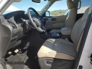 2024 Nissan Armada SV with VIN JN8AY2AC2R9195940, listed as a Copart auction lot 75650954 with 8,037 mi miles and Salvage Title. Bid and sale history available at carsss.com. Image 7.
