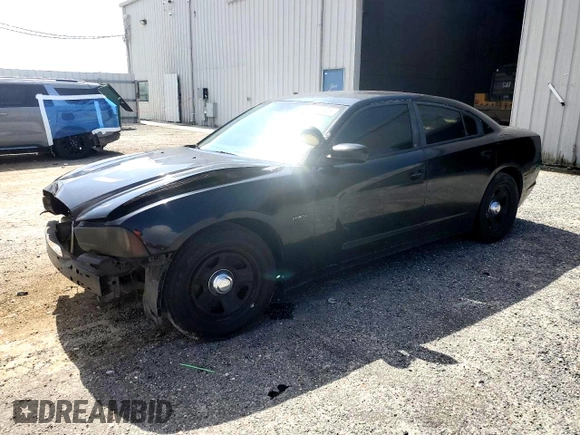 2012 Dodge Charger Police with VIN 2C3CDXAT6CH226597, listed as a Copart auction lot 65979405 with Not provided miles and Salvage title. Bid and sale history available at DreamBid. Image 1.