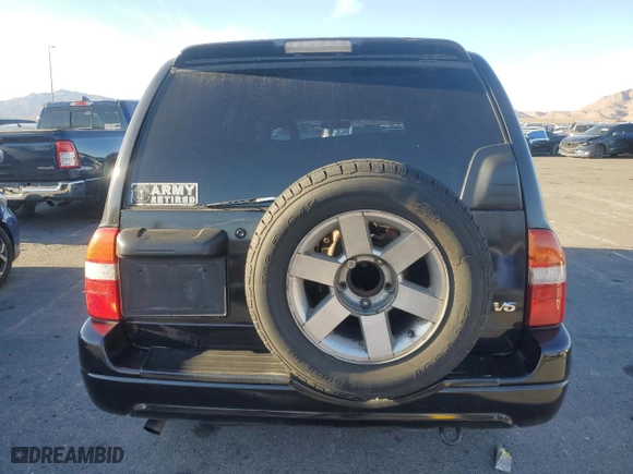 2001 Suzuki XL-7 with VIN JS3TY92V614103969, listed as a Copart auction lot 46933965 with 162,122 mi miles and Salvage Title. Bid and sale history available at carsss.com. Image 6.