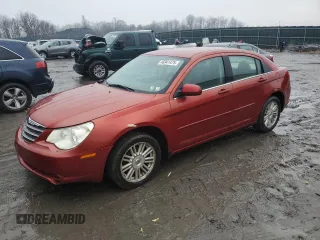 2007 Chrysler Sebring Touring with VIN 1C3LC56KX7N507791, listed as a Copart auction lot 46941475 with 205,596 mi miles and Salvage Title. Bid and sale history available at DreamBid. Image 1.