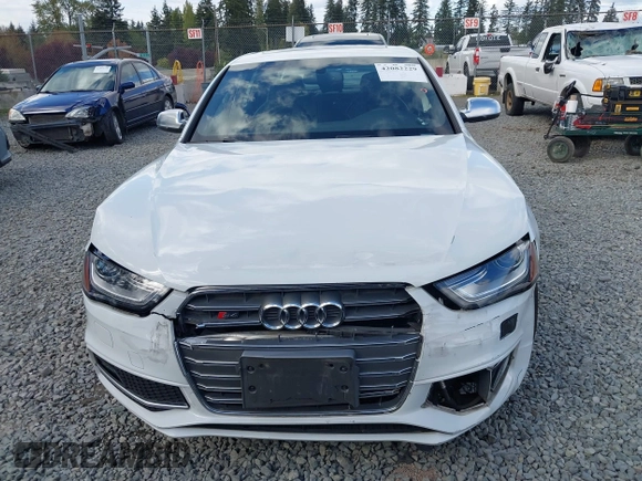 2015 Audi S4 Premium Plus with VIN WAUBGAFL3FA011392, listed as a IAAI auction lot 42082229 with 103,007 mi miles. Bid and sale history available at carsss.com. Image 13.
