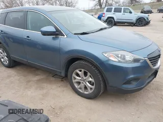 2015 Mazda CX-9 Touring with VIN JM3TB3CA1F0459163, listed as a IAAI auction lot 41965654 with 35,847 mi miles. Bid and sale history available at carsss.com. Image 1.