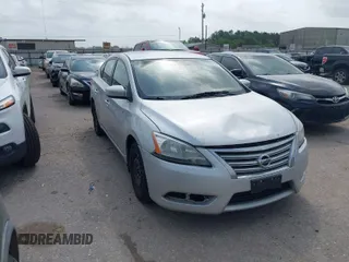 2015 Nissan Sentra SV with VIN 3N1AB7AP4FL637362, listed as a IAAI auction lot 41950054 with 134,300 mi miles and . Bid and sale history available at DreamBid. Image 1.