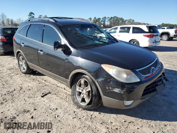 2007 Hyundai Veracruz GLS with VIN KM8NU13C77U027443, listed as a Copart auction lot 87513265 with 197,326 mi miles and Salvage title. Bid and sale history available at DreamBid. Image 4.
