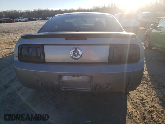 2009 Ford Mustang with VIN 1ZVHT80N795122341, listed as a Copart auction lot 80697973 with 123,219 mi miles and Salvage title. Bid and sale history available at DreamBid. Image 6.