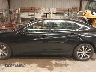 2015 Acura TLX with VIN 19UUB1F35FA023782, listed as a IAAI auction lot 41963193 with 152,651 mi miles. Bid and sale history available at carsss.com. Image 14.