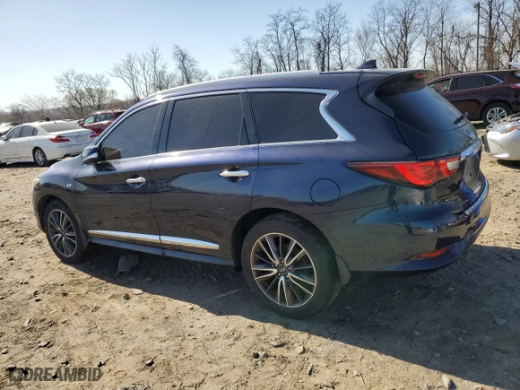 2016 Infiniti QX60 with VIN 5N1AL0MM0GC513570, listed as a Copart auction lot 48865415 with 108,424 mi miles and Salvage Title. Bid and sale history available at carsss.com. Image 2.