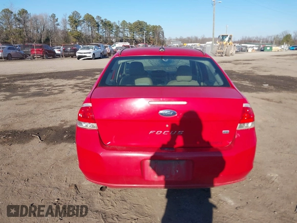 2008 Ford Focus SE with VIN 1FAHP35N18W272267, listed as a IAAI auction lot 41003854 with 239,062 mi miles. Bid and sale history available at carsss.com. Image 16.