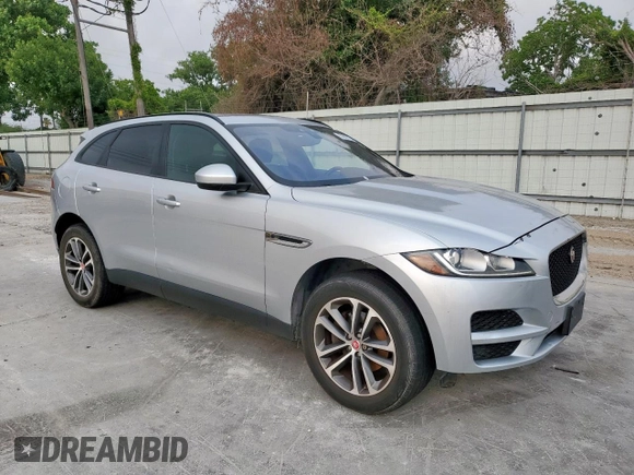2017 Jaguar F-Pace 20d Premium with VIN SADCJ2BN8HA092712, listed as a Copart auction lot 57967765 with 90,257 mi miles and Clean title. Bid and sale history available at DreamBid. Image 4.