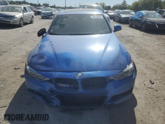 2015 BMW 3 Series 335i xDrive with VIN WBA3B9G58FNR93124, listed as a Copart auction lot 73853504 with 105,967 mi miles and Salvage Title. Bid and sale history available at carsss.com. Image 5.