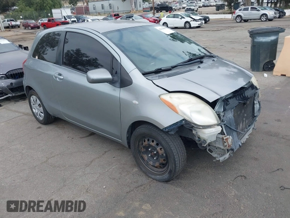 2007 Toyota Yaris with VIN JTDJT923675117537, listed as a IAAI auction lot 42116893 with 210,036 mi miles. Bid and sale history available at carsss.com. Image 1.