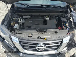 2019 Nissan Pathfinder SV with VIN 5N1DR2MM9KC629317, listed as a Copart auction lot 58920105 with 59,934 mi miles and Salvage title. Bid and sale history available at DreamBid. Image 12.