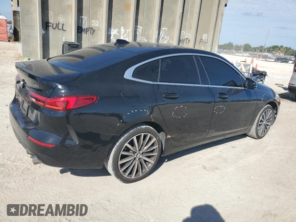 2021 BMW 2 Series 228i with VIN WBA53AK03M7J02001, listed as a Copart auction lot 73946023 with 44,806 mi miles. Bid and sale history available at carsss.com. Image 3.