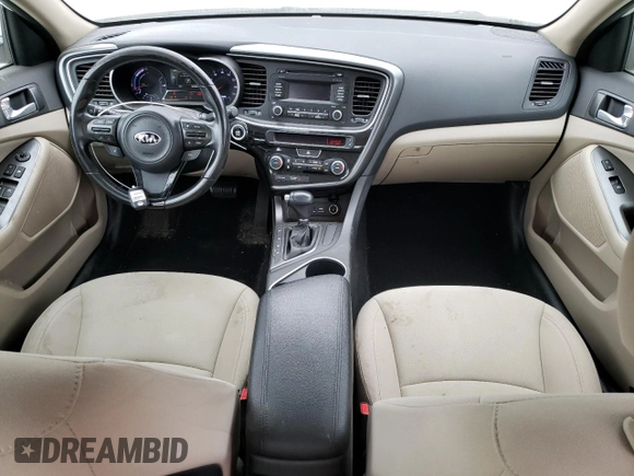 2015 Kia Optima Hybrid with VIN KNAGM4AD5F5087771, listed as a Copart auction lot 75810914 with 303,909 mi miles and Clean Title. Bid and sale history available at carsss.com. Image 8.